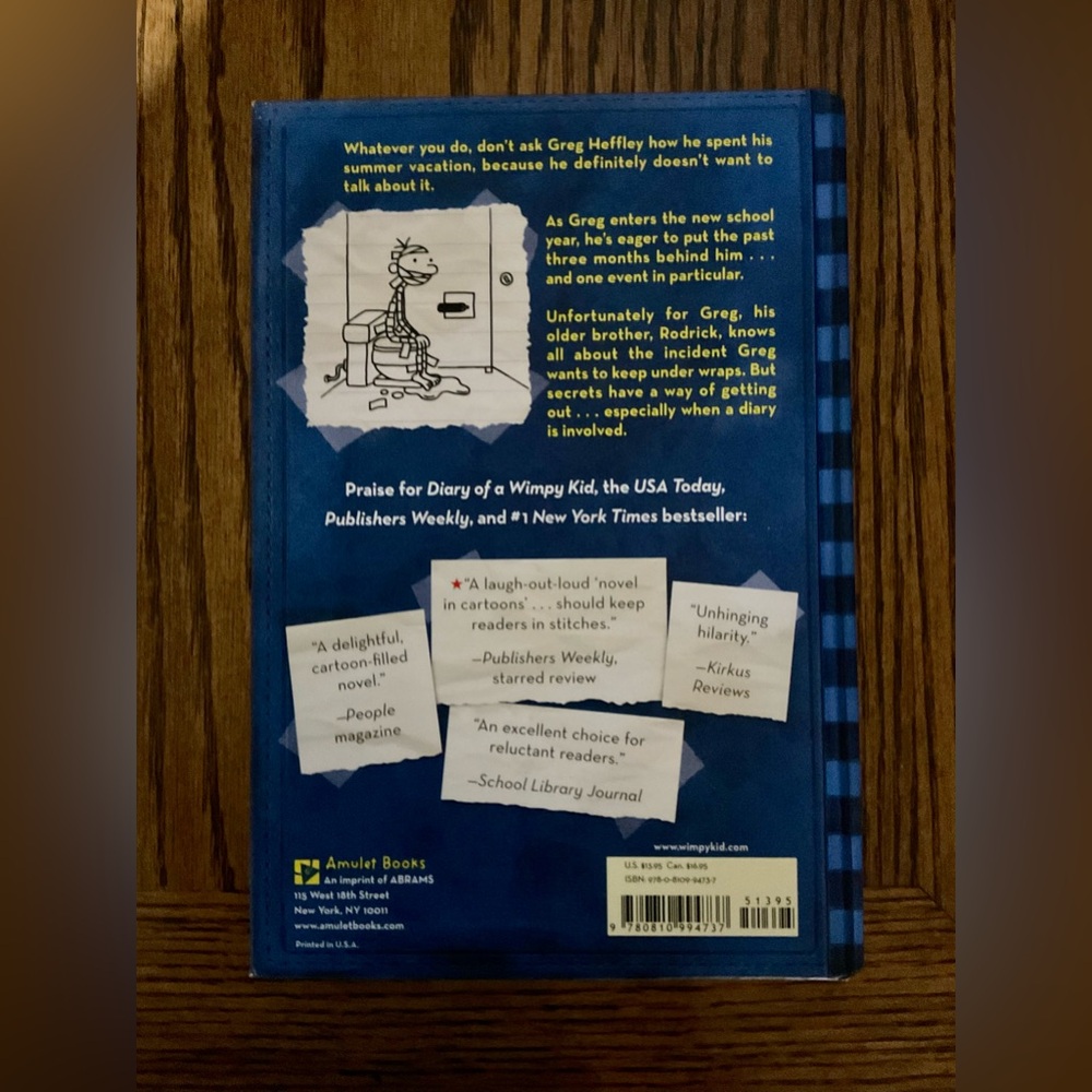 5 DIARY OF A WIMPY KID novels/books hardcover set - Picture 10 of 14